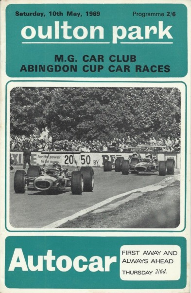 Oulton Park Car Programmes