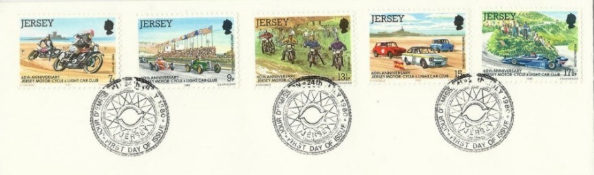 Racing Car Postage Stamps Stamps Motives Stamps 25 Various Racing Cars ...