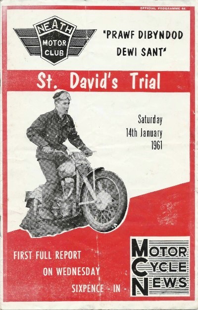 St David's Trial Bike Programmes