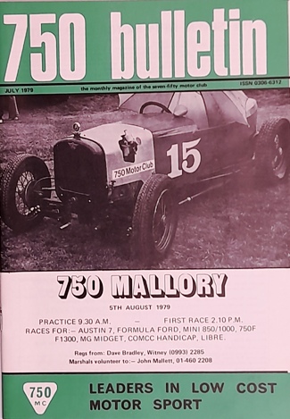 750 Motor Club - 750 Bulletin Magazines 1970s | Pit Stop