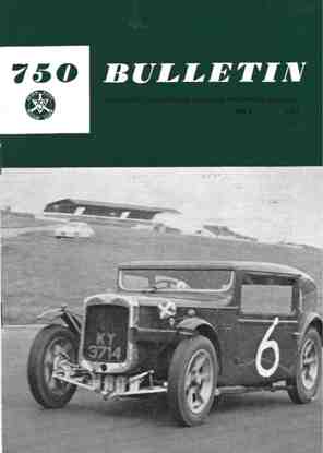 750 Motor Club 750 Bulletins 1961 | Pit Stop